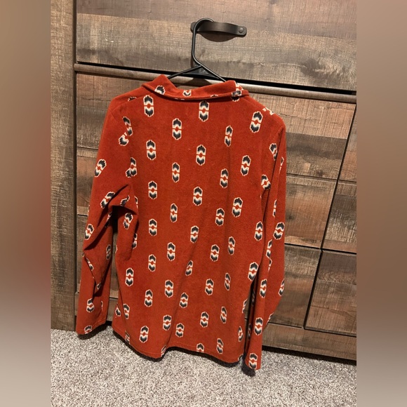 Wrangler Aztec burnt orange pullover - Picture 2 of 3